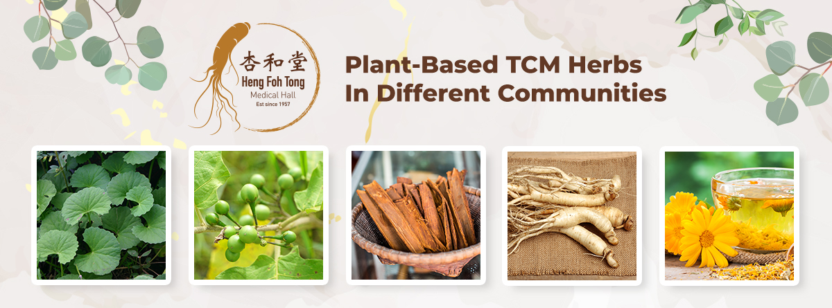 Plant-Based TCM Herbs in Different Communities